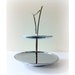 Kromex Tidbit Tray 2 Tiered Mid Century Modern