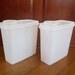 Vintage Tupperware Cereal Keepers