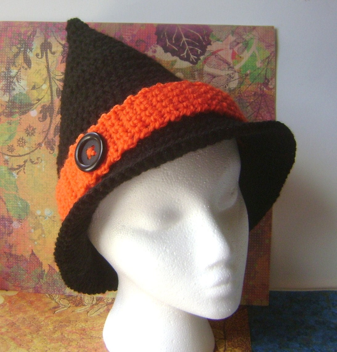 PDF Crochet Pattern Witch Hat for Costume or Just to by knithabit