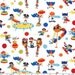 Michael Miller Fabric Super Fun Multi 1 One Yard