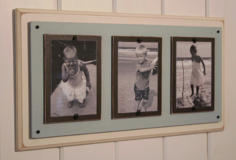 Items similar to Distressed Wood Picture Frame on Etsy