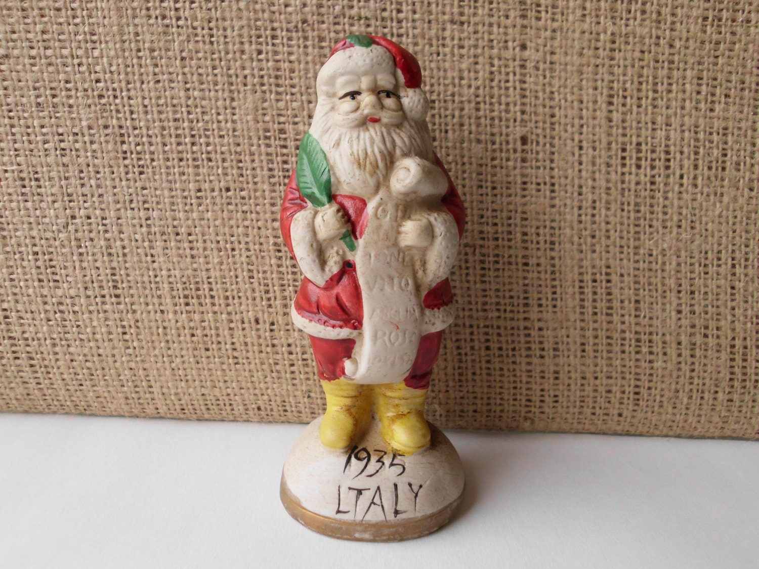 antique vintage 1935 italy santa claus by elegantseashore antique vintage 1935 italy santa claus by elegantseashore