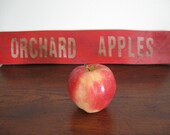 orchard apples home decor SiGN... Orchard Apples... by Wreckd on Etsy ... ready to ship
