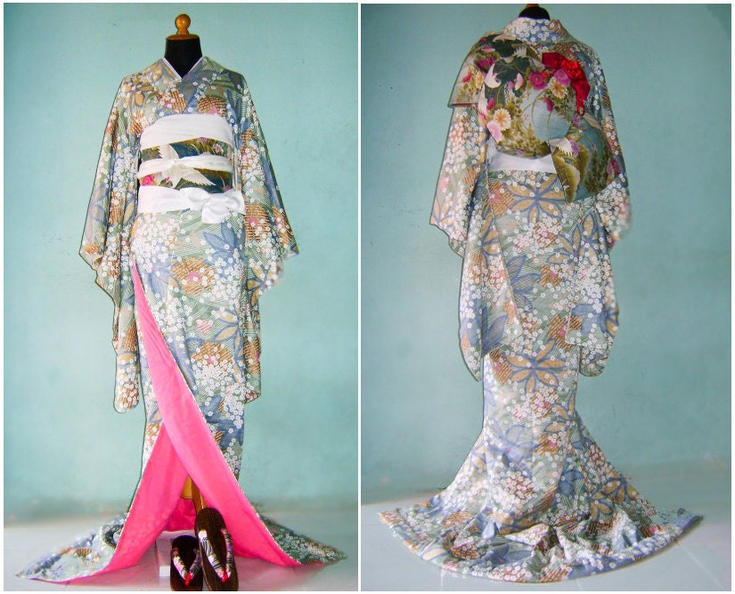 traditional wedding kimono