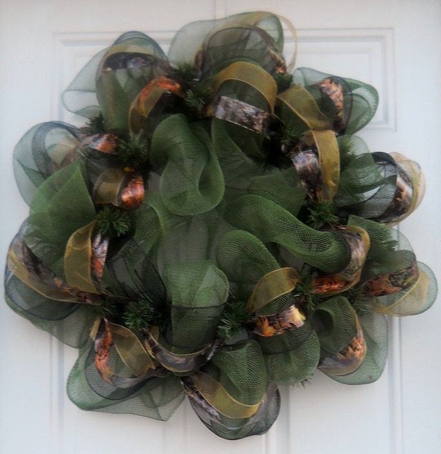 Mossy Oak Camo Break Up Mesh Wreath  60% OFF