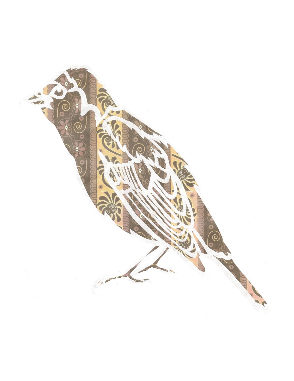Bird Art PRINT - Bobolink