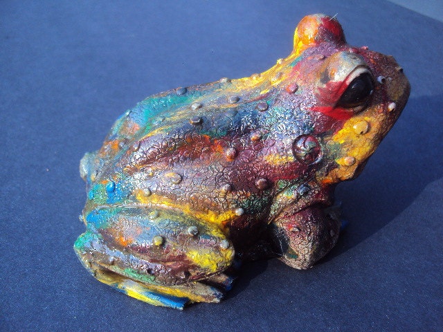 Frog Stone Hippy Frog