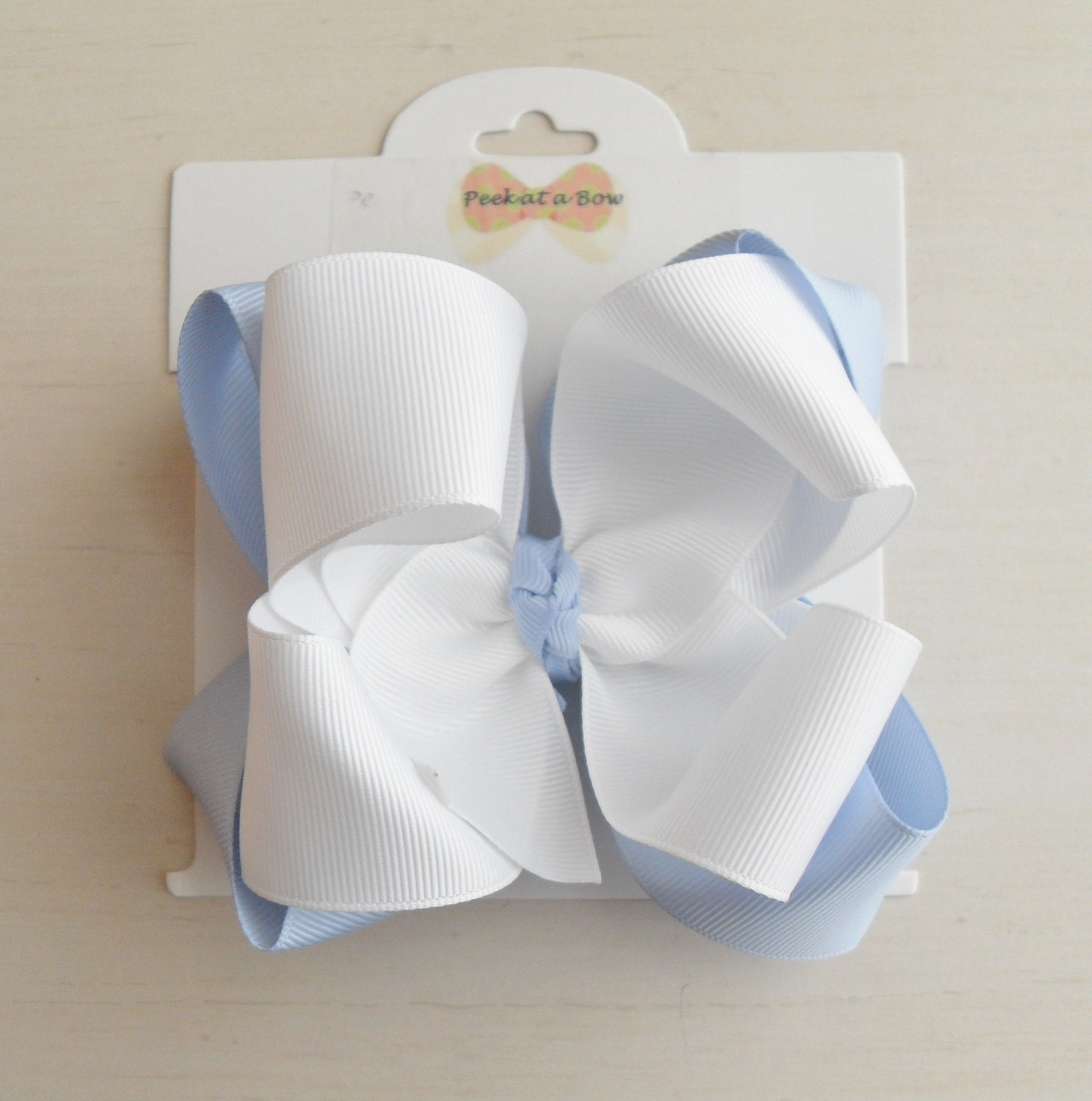 Hair bows Double layer medium