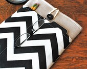 iPad, Kindle, Nook, e-reader Cover Padded Case Sleeve - Chose your fabric