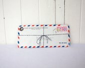 Vintage Air Mail Envelopes, Hollywood Memorabilia, MGM Studio, International Stamps, Vintage Stamps, Vintage Envelopes
