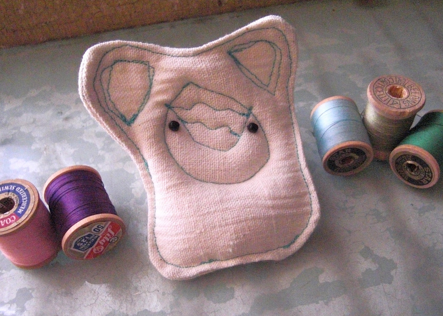 PIF - Small Art Doll - Morris the Bear