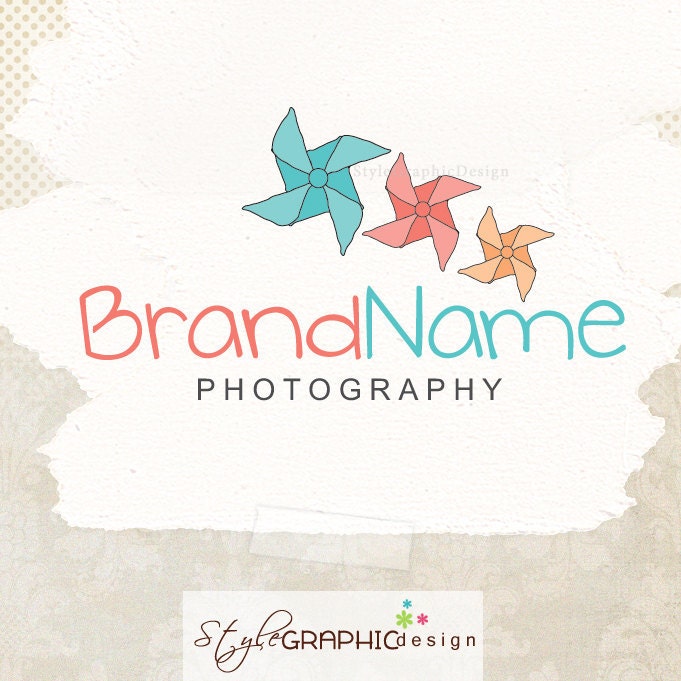 Premade photography logo ooak logo unique logo design (and watermark)