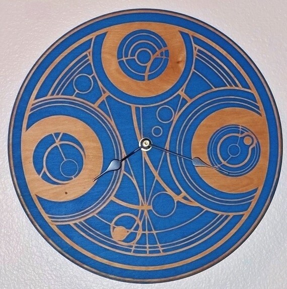 Doctor Who Gallifrey / Time Lord Clock