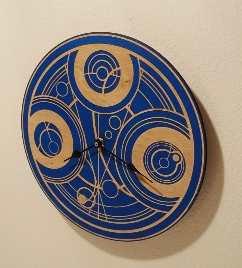 Doctor Who Gallifrey / Time Lord Clock