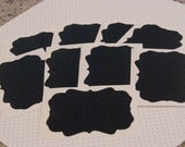 Chalkboard Labels for Canisters, Jars, Organization set of  9