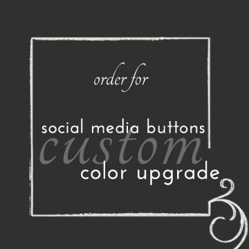 Customize Your Blog Design: Custom Color Upgrade For Social Media Buttons