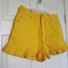 Daisy Bonjour Ruffled High Waisted Shorts - L