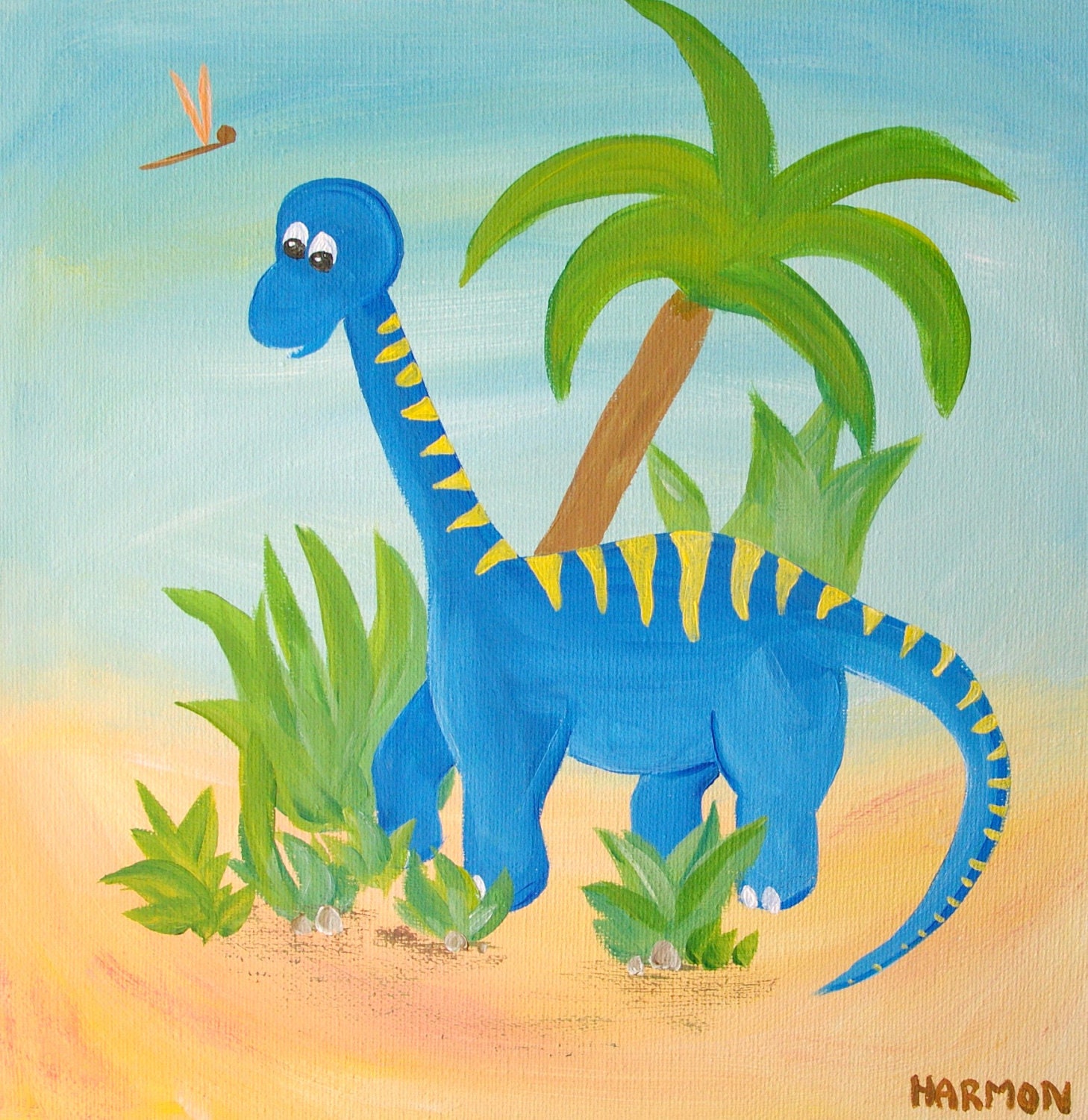 Blue Dinosaur