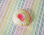 Small Pillowy "Sugar Heart Attack Cookie" Limited 2way Clip