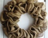 Burlap Wreath