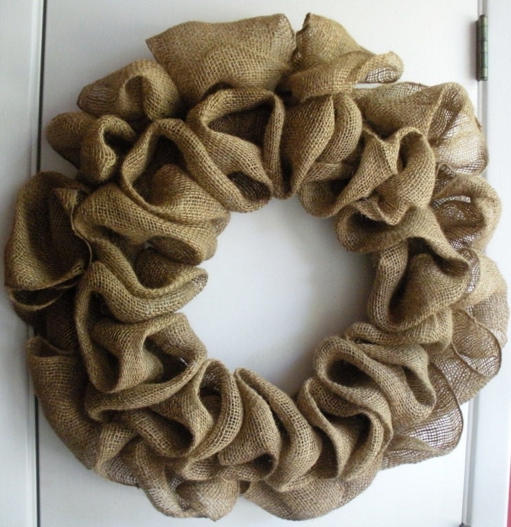 Burlap Wreath