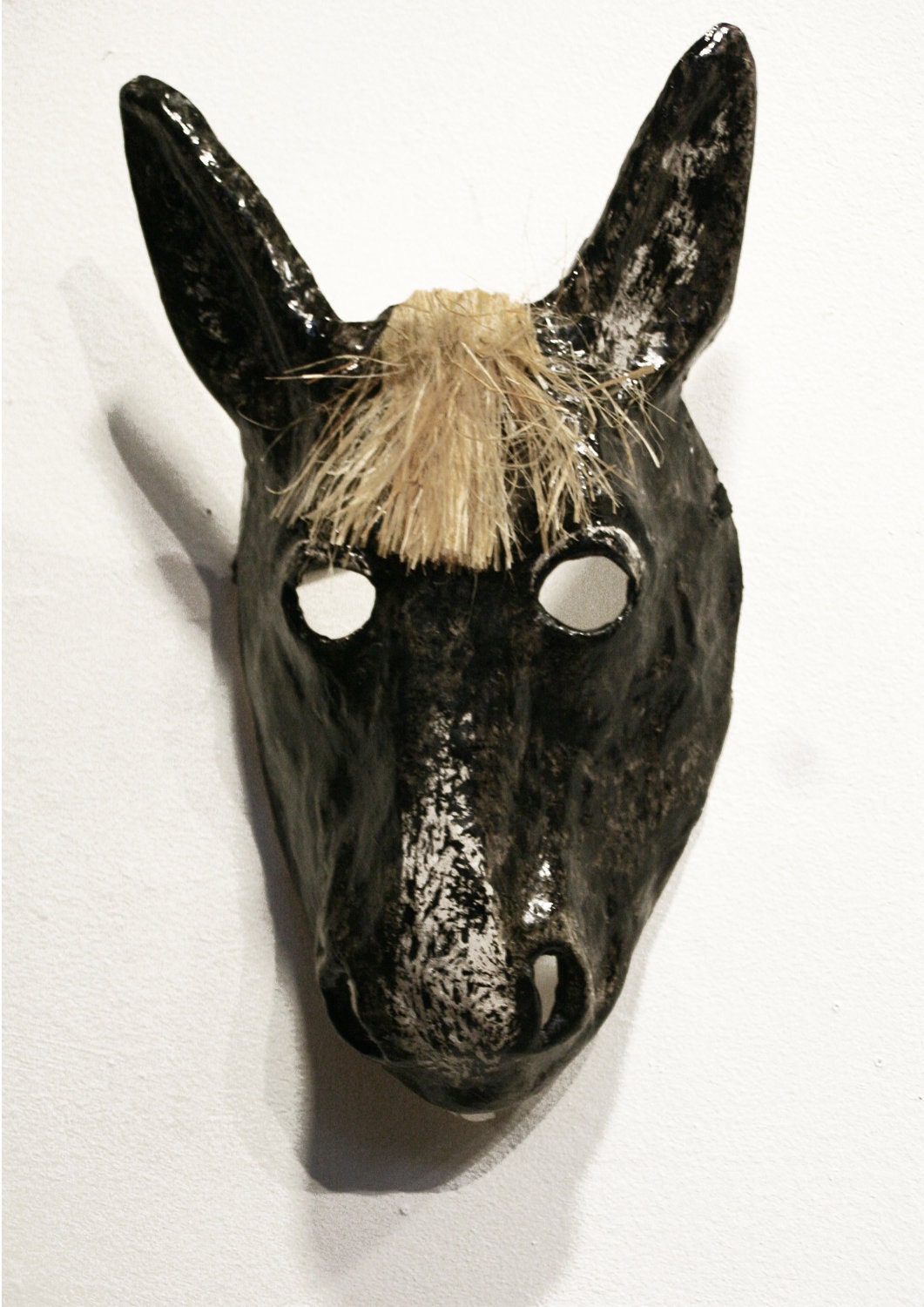 Papier Mache Donkey Mask By Jevgeniamasks On Etsy