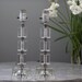 Vintage Glass Cube Lamps