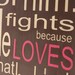 A Soldier. customized sign 11x24 support our troops.