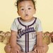 Baseball Baby Onesie, Personalized MLB, College, Infant Jersey, Any Team Name and Colors