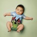 Baby Boy Onesie, Personalized Woodland Fox, Squirrel, Skunk Baby Clothing