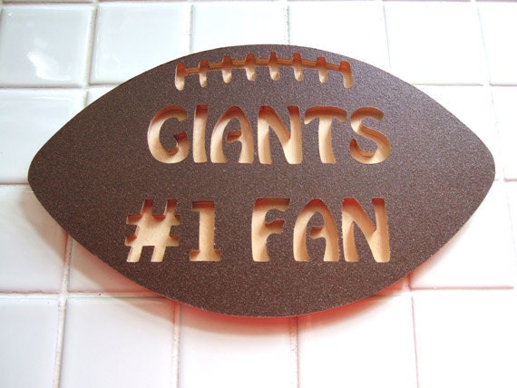 NFL Football Team Fan Plaques Giants Jets Eagles