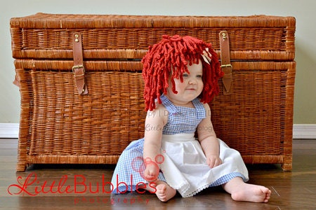 Raggedy Ann Dress Costume babies girls sizes 0 months-3T girls