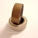 Washi Tape - Japanese Masking Tape Copper Gold Collection - Copper Gold & Copper Gold Polka Dots Set ( 2 rolls)