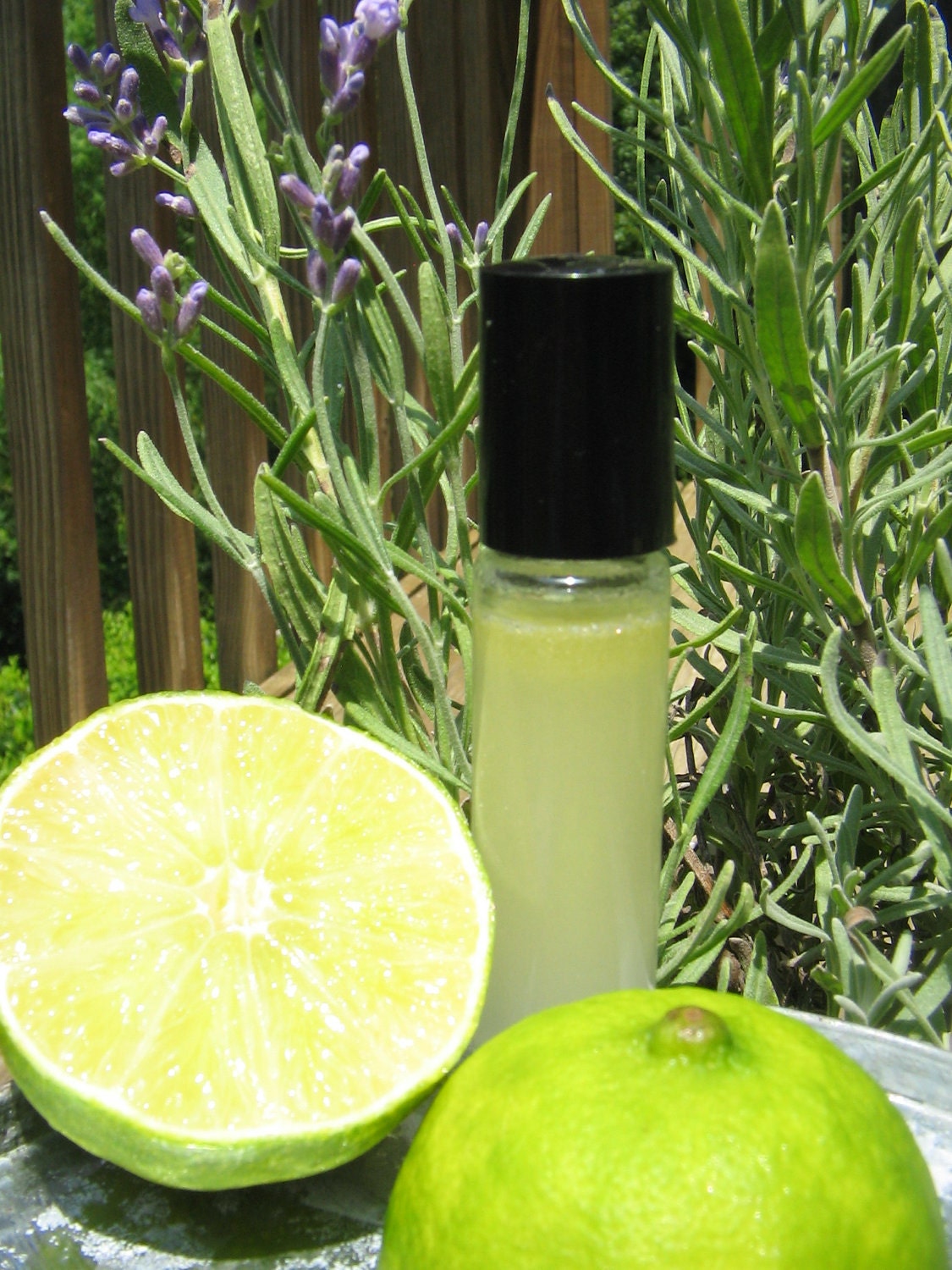 FREE SHIPPING--acne treatment made with pure essential oils of lime and lavender