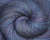 Handspun yarn - SEATTLE SKIES -  Handpainted Falkland wool, fingering weight, 530 yards