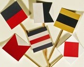 Signal Flag Printable Cupcake Toppers/Tags