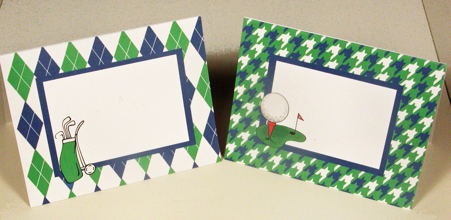 Instant Download Golf Party Printable Tent Cards