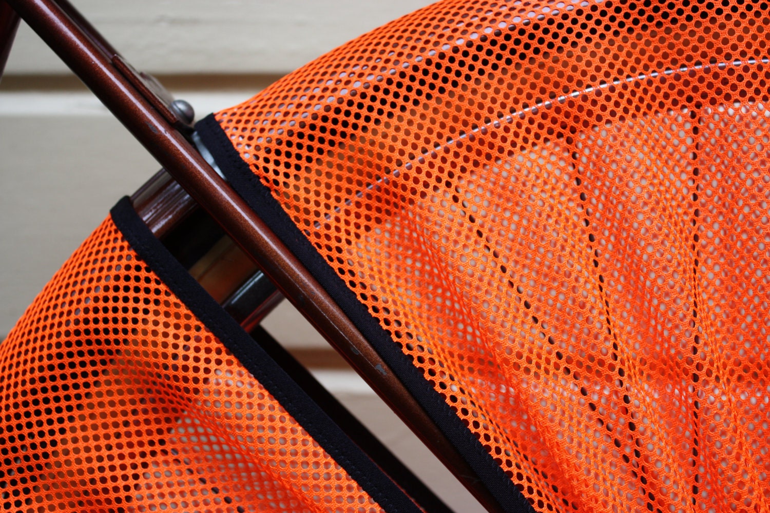 Bicycle skirt guard. Screaming Fluorescent Orange