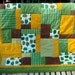 Reserved for Jody - Turtle Tortoise Block Baby Toddler Quilt
