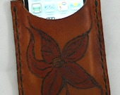 Top Grain Latigo Cowhide I PHONE 4 Case