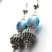 Byzantine Beauty Earrings - Handmade Glass Evil Eye Bead