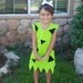 Pebbles costume green 0-5t
