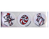 Vintage CTP Scratch and Sniff Peppermint Stickers 80's