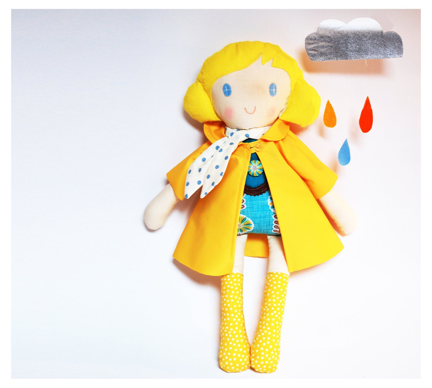 Doll - fashion fabric plush doll personalised