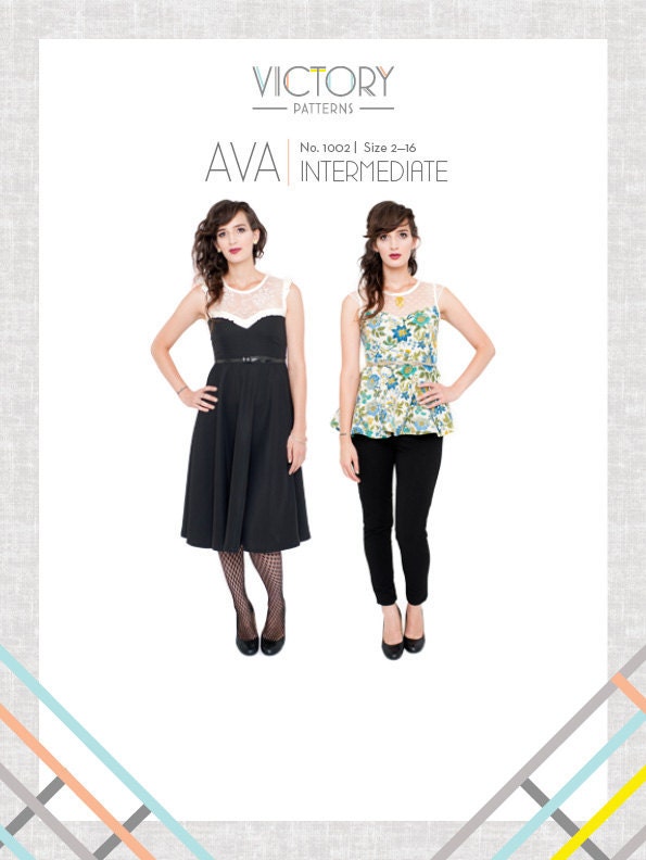 Ava PDF Sewing Pattern