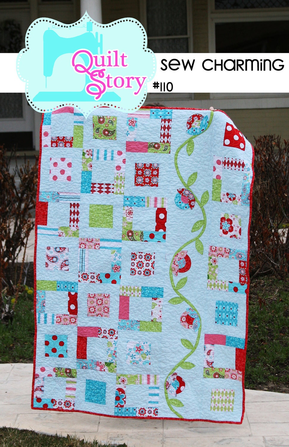 Quilt Pattern PDF Sew Charming charm pack easy