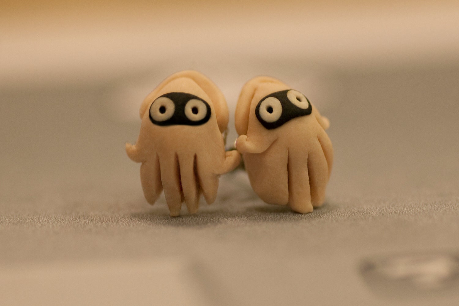 Bloopers Squid Earrings Mario