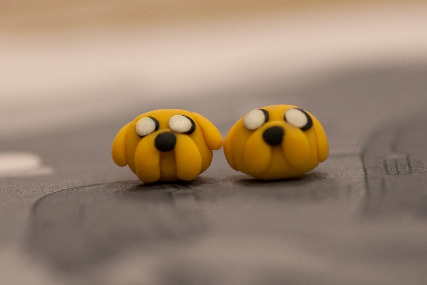 Adventure Time Jake Earrings