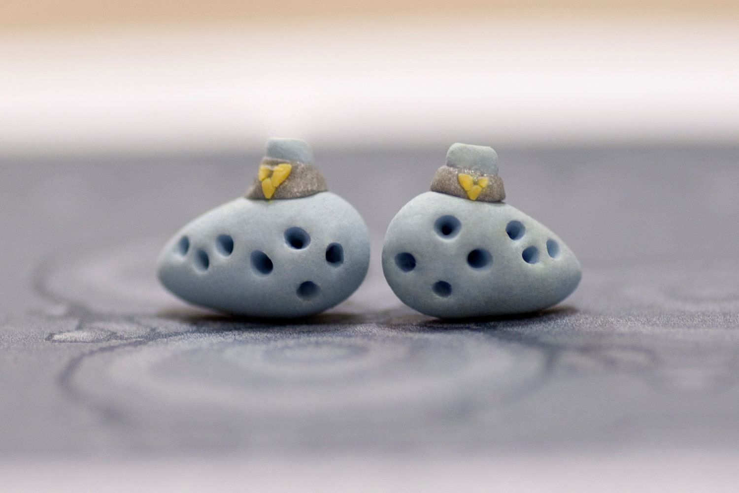 Nintendo Zelda Ocarina Earrings