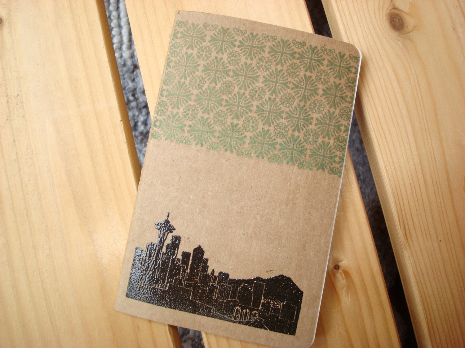 Seattle skyline Moleskine Cahier Notebook